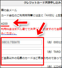 �N���W�b�g�J�[�h�̔N��m�F���